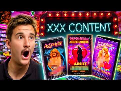 I OPENED A VHS RENTAL STORE! | Retro Rewind Video Store Sim #1