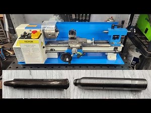 VEVOR Mini Metal Lathe 7" x 14" Unboxing First Project Punch