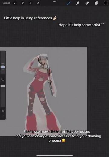 How to use reference for the poses ! #art #arthelp #tutorial #tutorialart #drawing #digitalart