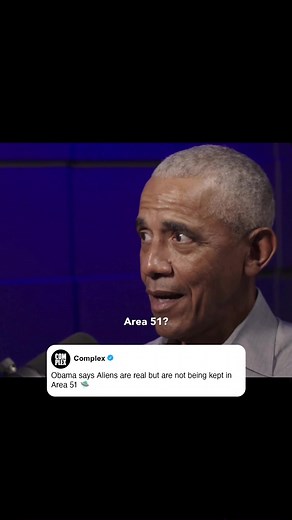 Obama Confirms Existence of Aliens on Podcast
