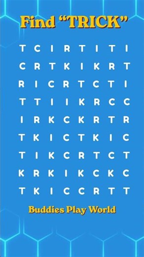 Word Game Challenge Find TRICK