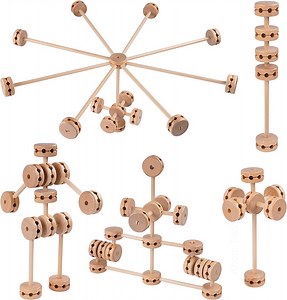 [Hot Item] Original Wooden Tinker Toys