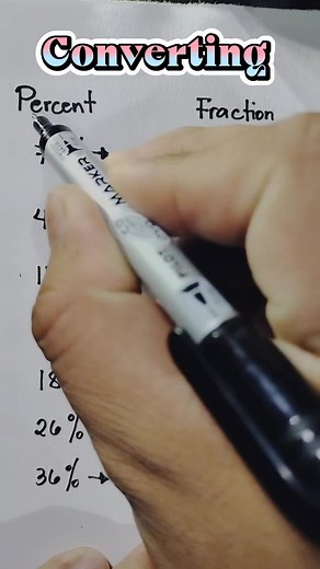 Converting Percent to Fraction: Easy Math Tutorial