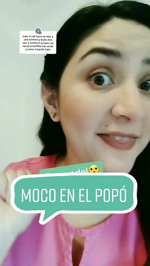 Moco en el popó de tu bebé: causas y soluciones