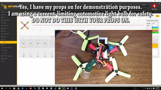 How to set up Betaflight using the Betaflight Configurator