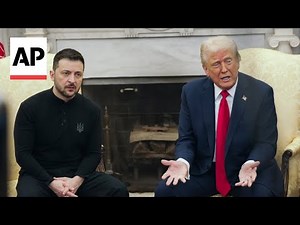 WATCH: Full exchange between Trump, JD Vance and Zelenskyy during Oval Office meeting