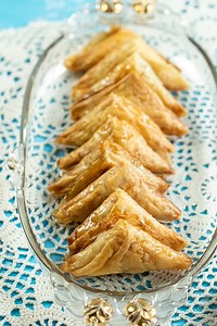 Greek Baklava Mini Triangles
