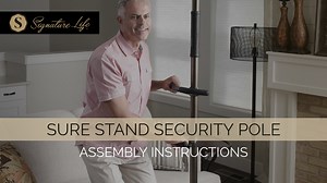 Watch Signature Life Sure Stand Security Pole Assembly Video on Amazon Live