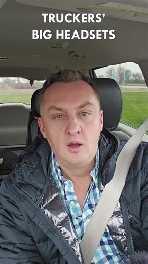 Truckers' huge headsets #bluetooth #trucking #driver #headset #headsetbluetooth #blueparrott #plantronics | Chris Drive | Facebook