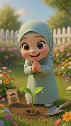 Sara Plants a Tree | Save Nature with Little Greens and Sara