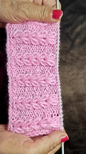 Easy Sweater Knitting Pattern 🧶 | Two Needles Design | Shorts #knittingpattern