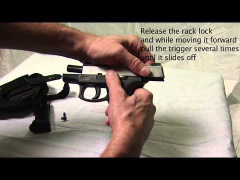 HOW TO TAKE DOWN A TAURUS PT111 Pro 9MM Semi-automatic