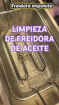 How to clean a deep fryer