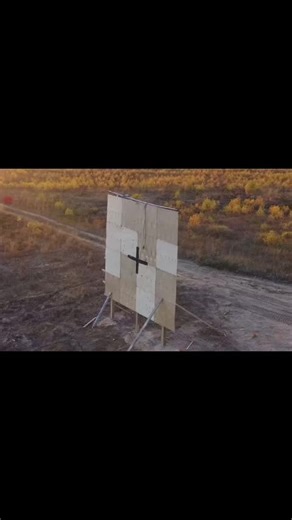 Military Tank in Action with Target Practice