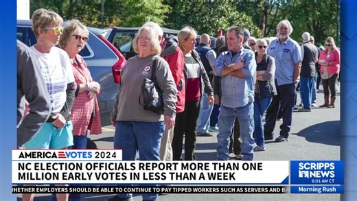 North Carolina's Early Voting Surge: Over 1 Million Cast Ballots