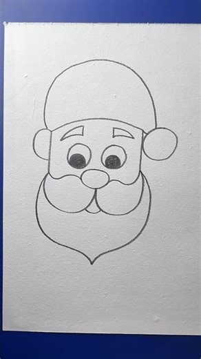 How to draw a Santa claus step by step for beginners