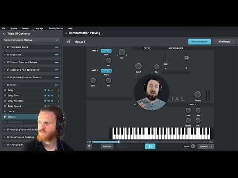 LIVE Syntorial Lesson 6 - Echos: Delay - Time - Feedback - Spread - Part 3