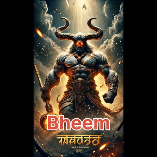 “Bheem – The Strongest Warrior of Mahabharata! 🔥💥” #bheem #mahabharat