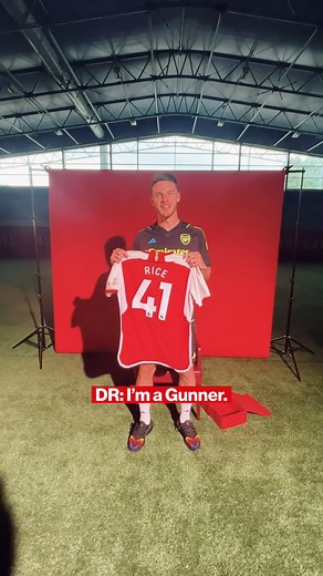 Here’s the Rice you ordered. | Arsenal