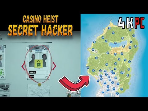 GTA Online Casino Heist — How to Unlock Avi Schwartzman | All 50 Signal Jammers | 4K