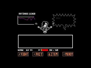 Undertale First Playthrough 4 - Mettaton EX Fight, Napstablook, and Reaching The End