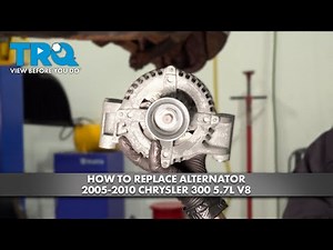 How to Replace Alternator 2005-2010 Chrysler 300 5.7L V8