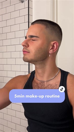 Quick & Easy 5-Minute Natural Makeup Tutorial for Men