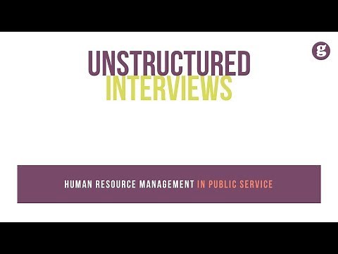 Unstructured Interviews