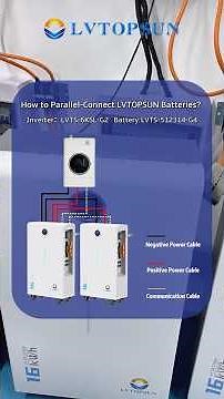How to Parallel Two LVTOPSUN 16 kWh Batteries & Connect with Inverter