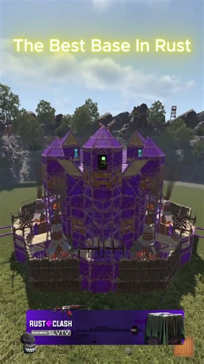 The Best Base In Rust #rust #rustbase #rustgame #rustpvp #rustraid #rustshorts #rustconsole