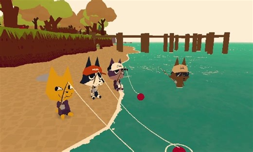 这真的不是动森吗？？？多人休闲钓鱼社交游戏《WEBFISHING》