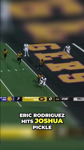 Football Frenzy: Tigers Score First, Lions Dominate Then Grambling Strikes Back! #shorts