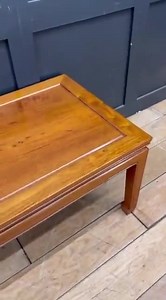 Vintage Mahogany Coffee Table / Oriental Style / Mid Century Modern Low Table B - Etsy UK