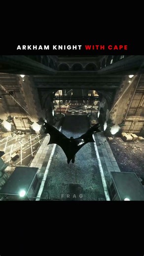 Arkham Knight With Cape! 🔥🥶 Batman: Arkham Knight