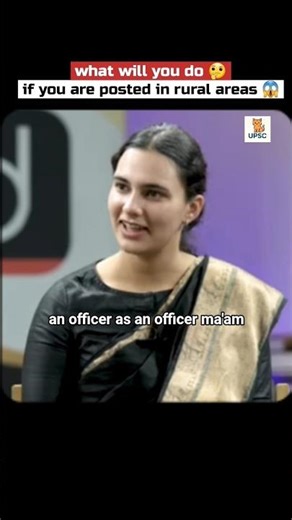 🏞️ What challenges would you face if posted in rural areas?🌾 #UPSC #Interview #CivilServices #shorts