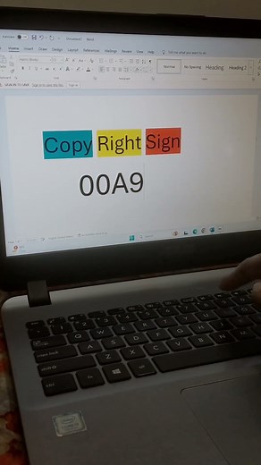 Copyright Sign in Ms Word#officehacks#typing #keyboardshortcuts#keyboard#msword #msoffice#mswordtips