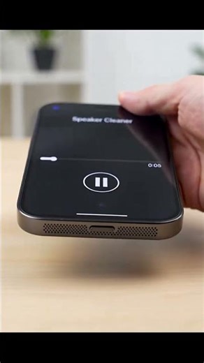 साउंड वाइब्रेशन का इस्तेमाल करके फ़ोन स्पीकर साफ़ करें #Shorts