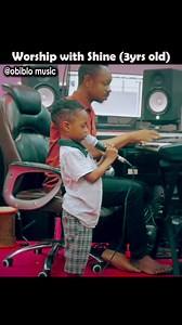 Goosebumps and deepest worship from a 3yrs old SHINE, modulating from F to C#. Song - Yeshua (Jesus Image) Please kindly repost this and say a prayer for Shine. | Obiblo Music