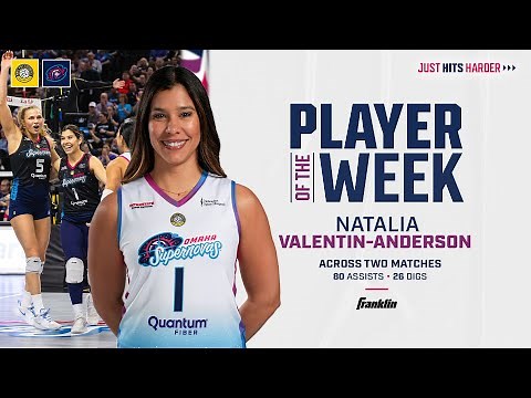 Natalia Valentin-Anderson |Pro Volleyball Federation Player of the Week Presented By Franklin Sports