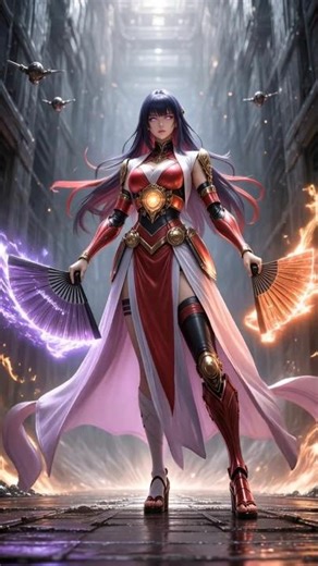 Hinata Hyuga × Mai Shiranui | Cartoon × Anime Crossover #shorts #naruto #kof