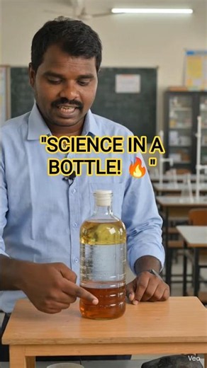 ஒரே பாட்டிலில் 3 அடுக்குகள்! 😱 | Density Science Experiment Tamil