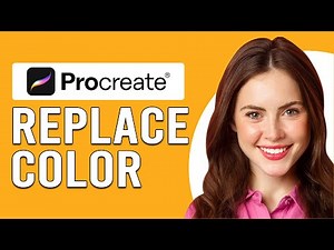 How To Replace Color In Procreate (How To Change Colors In Procreate)