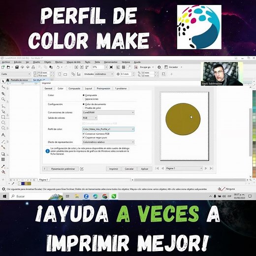 PERFIL DE COLOR MAKE | MEJORA A VECES TUS IMPRESIONES