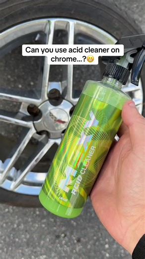 Using Moxy Acid Cleaner on Chrome Surfaces