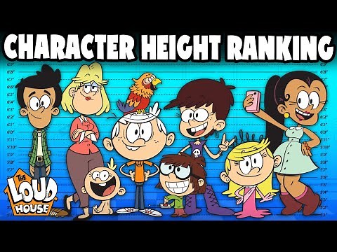 Ranking Loud House and Casagrandes Characters by HEIGHT! 📏 | The Loud House