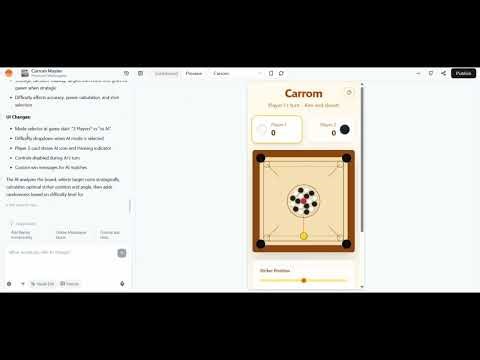 Carrom Board Game Development | Android Carrom Game App | GrowAppWithMe