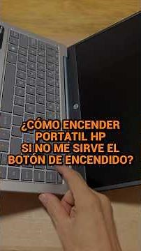 How to turn on an HP laptop if the power button doesn't work? #hp #pctips #pc