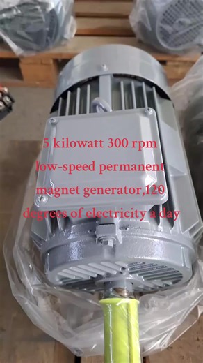 Power size,speed and voltage can be customized#Generator #永磁发电机