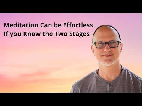 Two Stages of Jewish Meditation