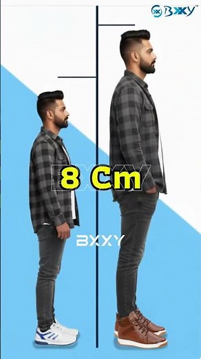 Bxxy Height Increasing Boots for Men | 3.1 Inch Hidden Lift